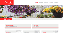 Desktop Screenshot of estufasegalpoesfardin.com.br