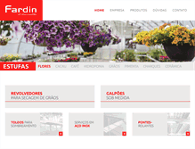 Tablet Screenshot of estufasegalpoesfardin.com.br